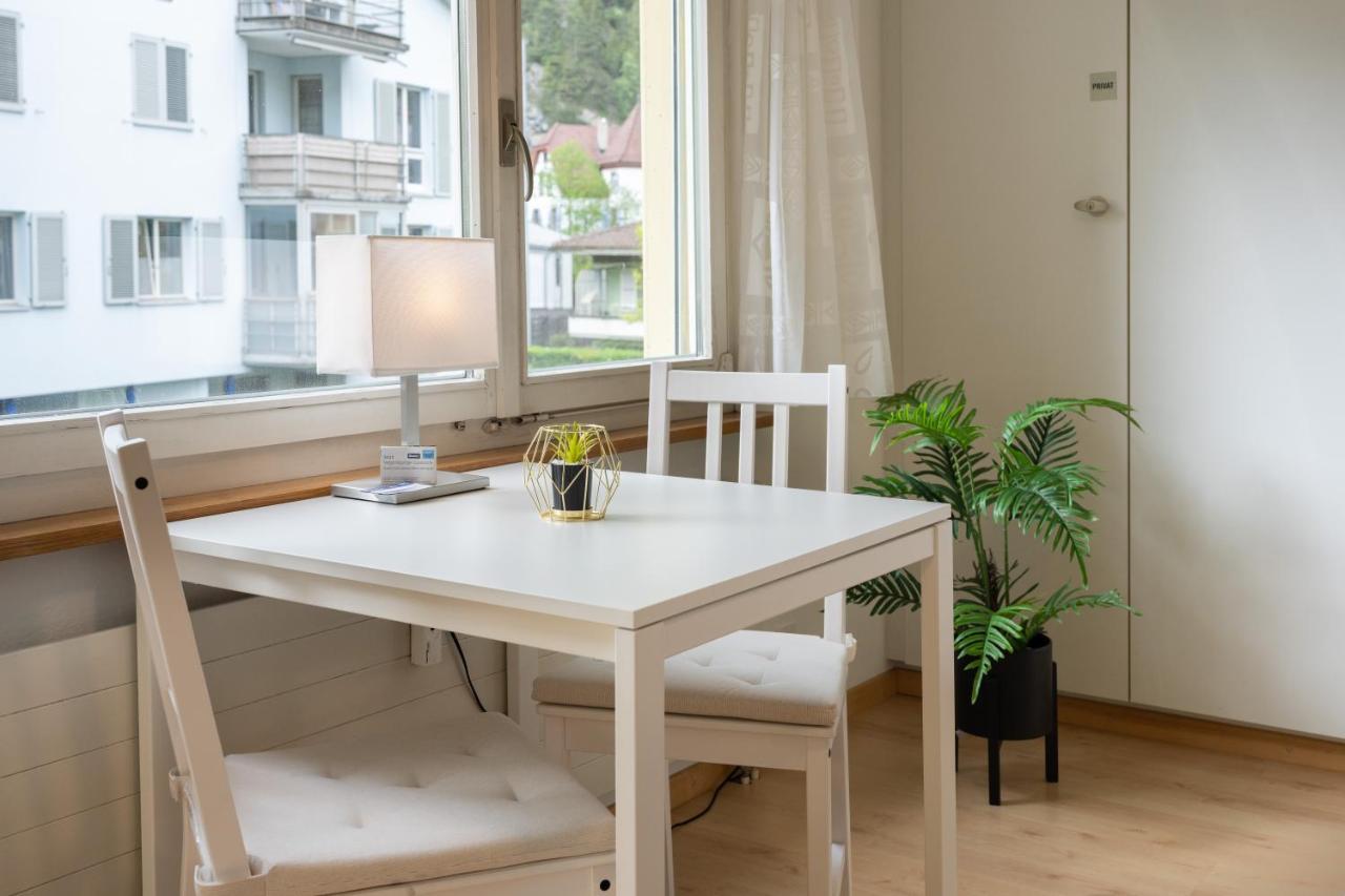 City Studio In Interlaken Mit Parkplatz Exterior foto