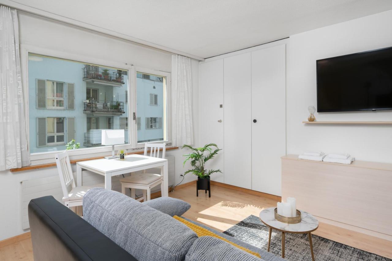 City Studio In Interlaken Mit Parkplatz Exterior foto