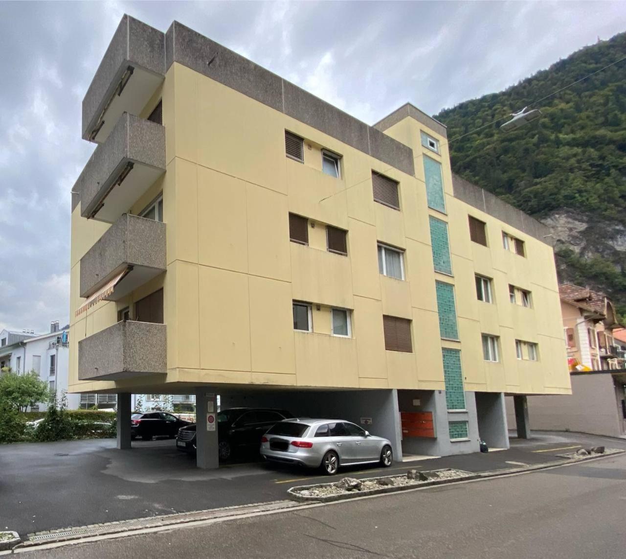 City Studio In Interlaken Mit Parkplatz Exterior foto